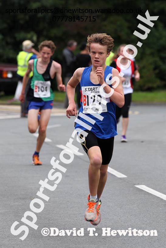 Boys under-15s Northern Road Relays, Warrington. Photo: David T. Hewitson/Sports for All Pics